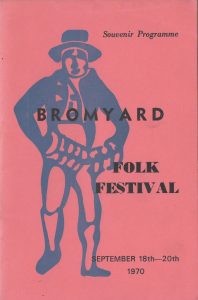 Bromyard Folk Festival 1970