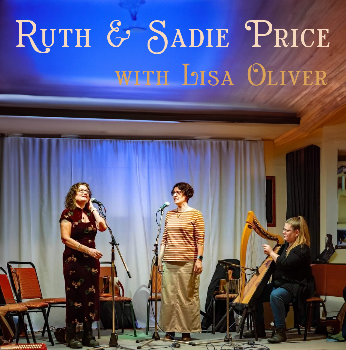 Ruth and Sadie Price with Lisa Oliver