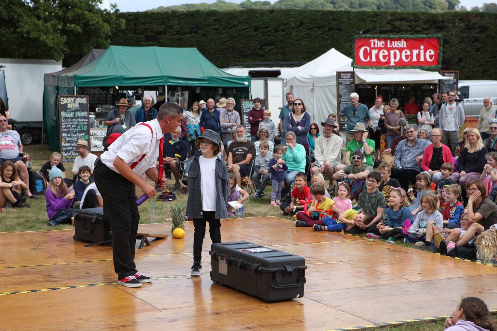 Children Entertainment - photo by Malcolm Locker