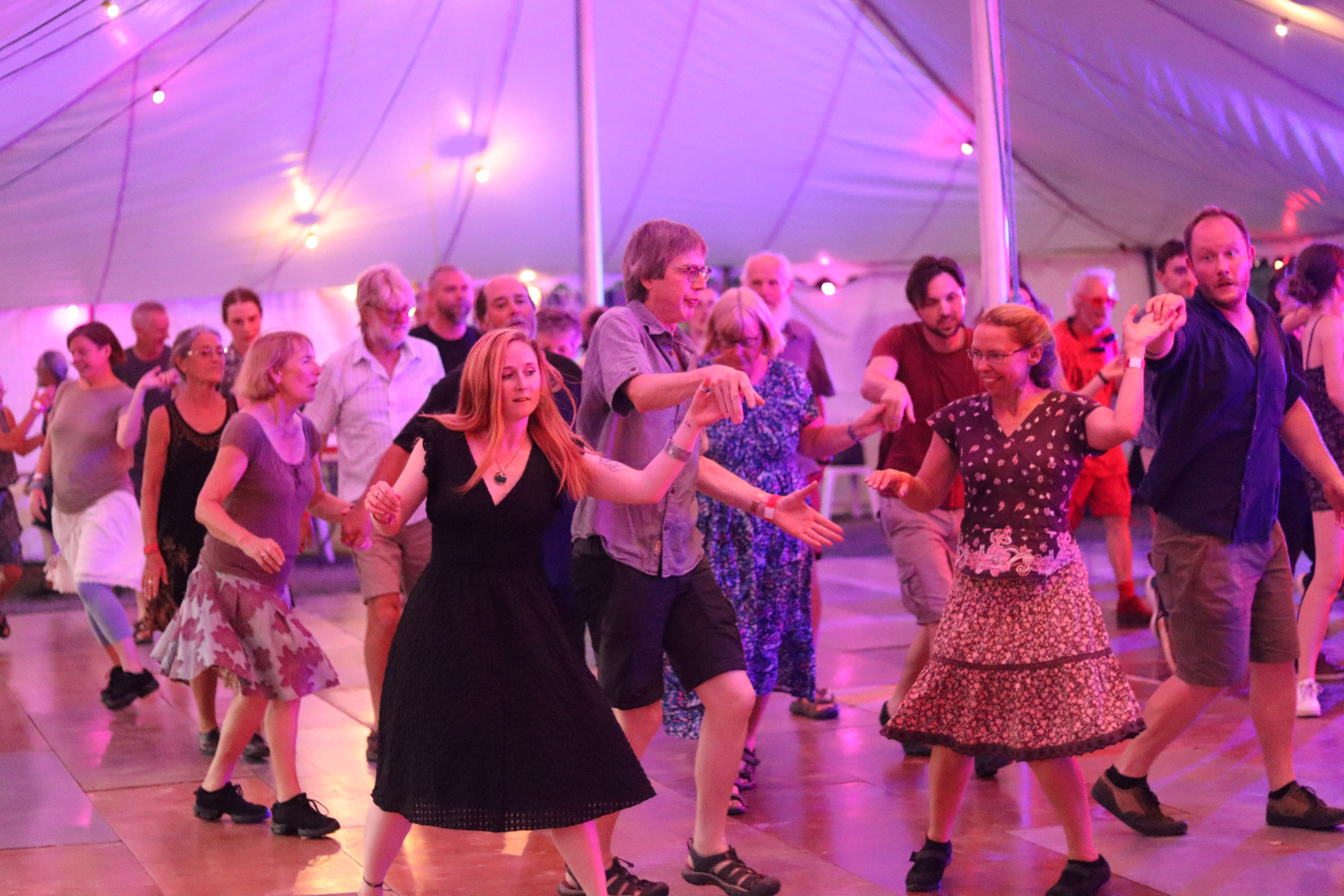 Dedicated Ceilidh dance tent by Ferenc Csüllög